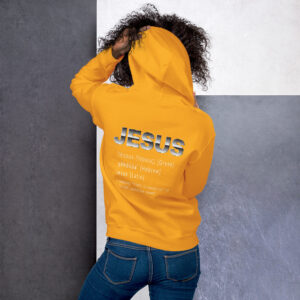 jesus name women's christian hoodie
