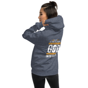 faith and love women's hoodie