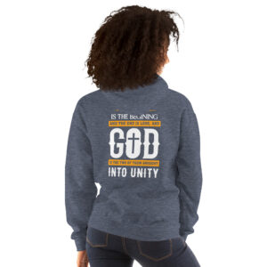 faith and love women's christian hoodie