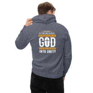 Christian Range faith and love men's christian hoodie