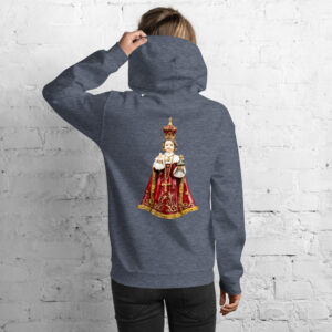 infant of prague women's hoodie