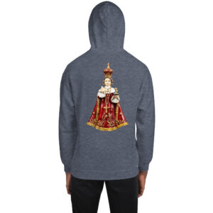 infant of prague men's hoodie