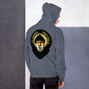 st charbel pray for us men's hoodie