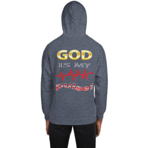 god is my pulse men's hoodie