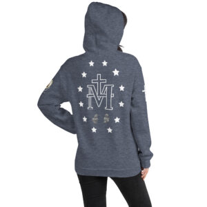 miraculous medal women's hoodie