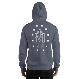 miraculous medal men's hoodie