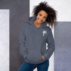 the victory of truth is charity women's hoodie