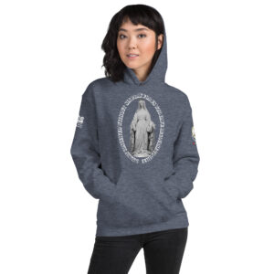 miraculous medal women's hoodie