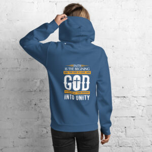 faith and love women's hoodie