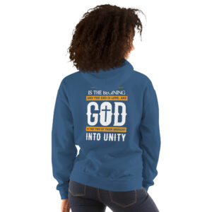 faith and love women's christian hoodie