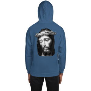 crown of thorns men's hoodie