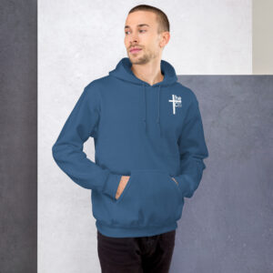i came, i saw, god conquered men's hoodie