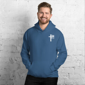 christian is my name, catholic my surname men's hoodie