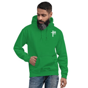 i believe in one, holy, catholic and apostolic church men's hoodie