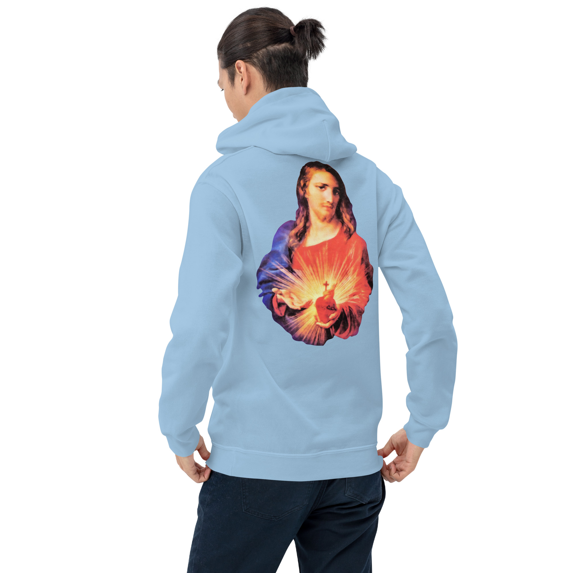 sacred heart of jesus men's hoodie sacred heart of jesus men's hoodie
