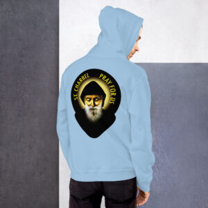st charbel pray for us men's hoodie