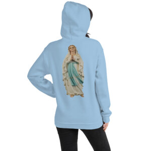 our lady of lourdes women's hoodie