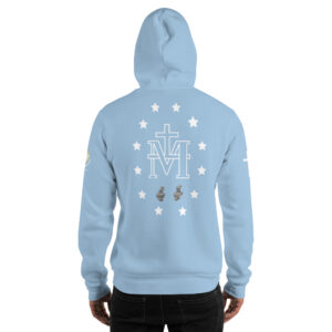 miraculous medal men's hoodie