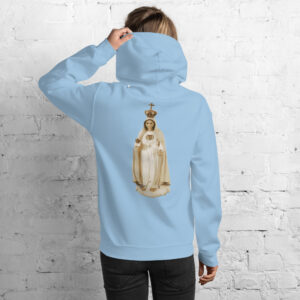 our lady of fatima women's hoodie