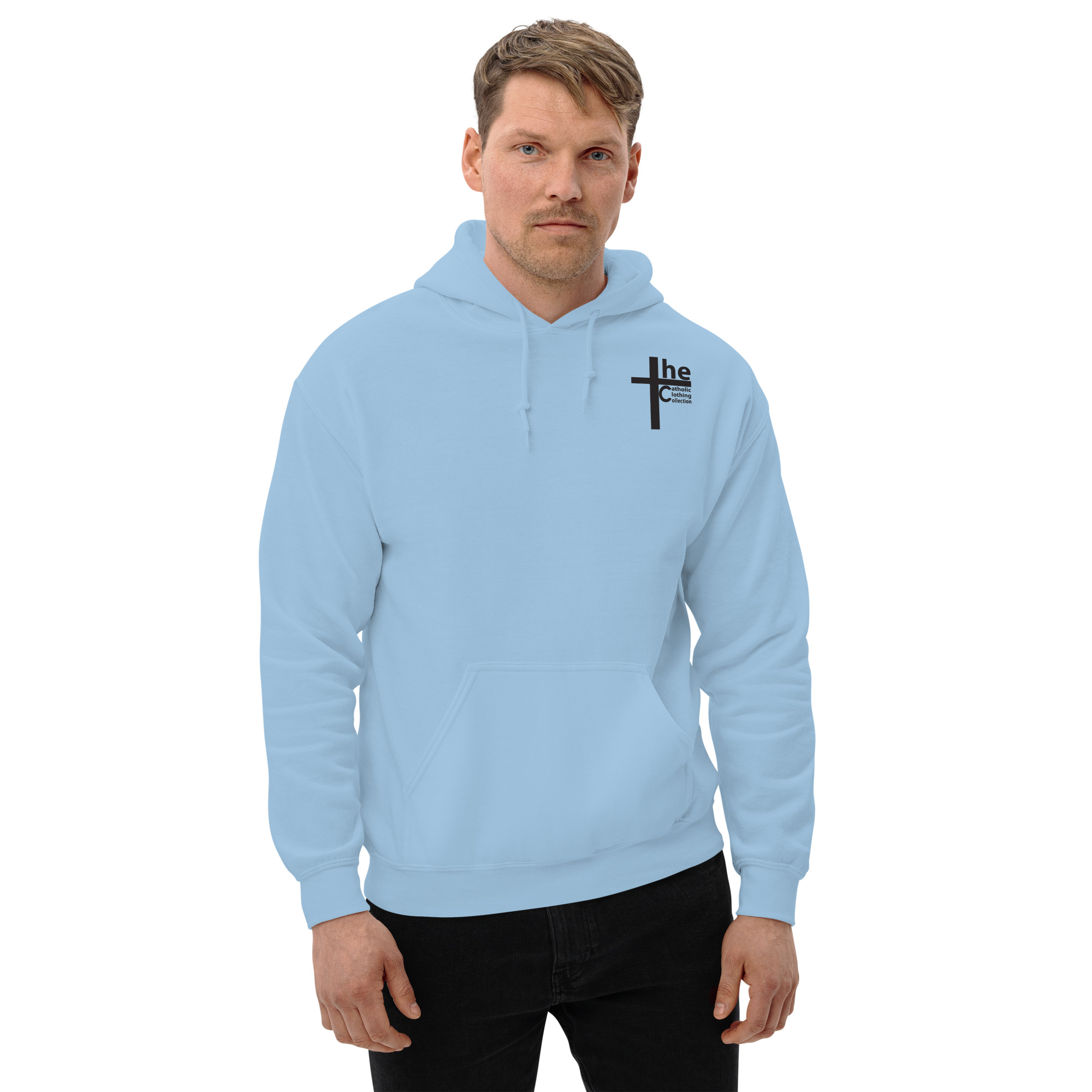 i am the way, the truth and the life (lighter hoodies) men's hoodie i am the way, the truth and the life (lighter hoodies) men's hoodie