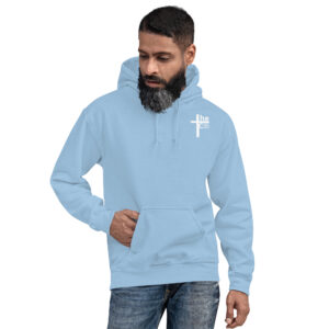 crucifixion scene men's hoodie