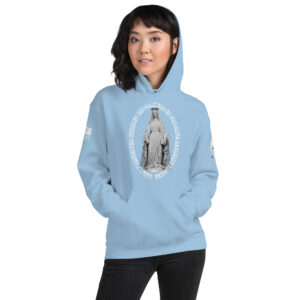 miraculous medal women's hoodie