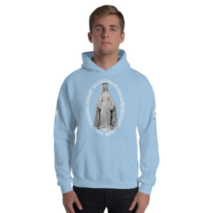 miraculous medal men's hoodie