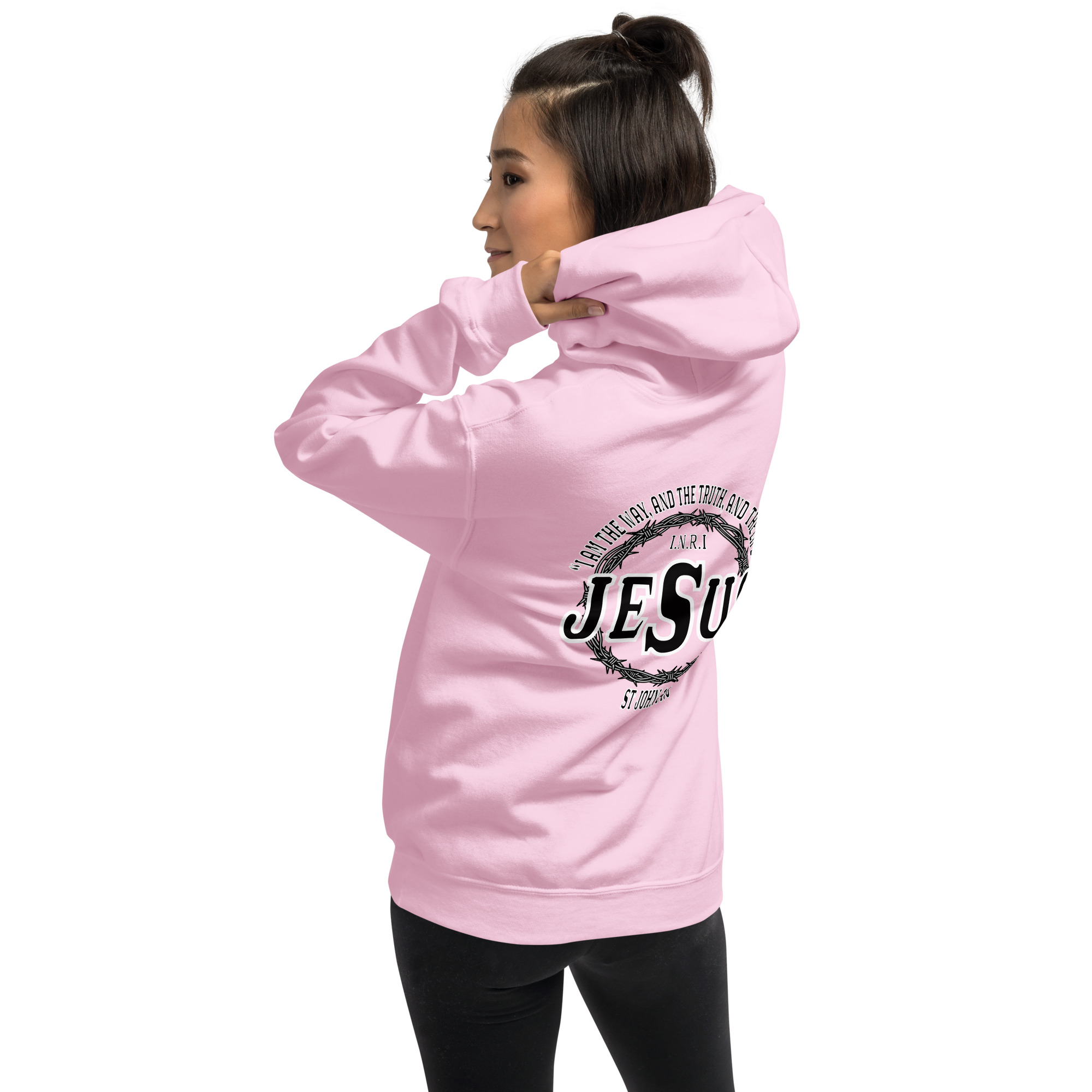 i am the way, the truth and the life (lighter hoodies) women's hoodie i am the way, the truth and the life (lighter hoodies) women's hoodie