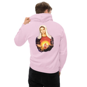 immaculate heart of mary men's hoodie