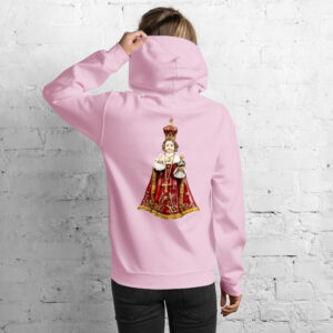 infant of prague women's hoodie