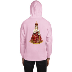 infant of prague men's hoodie