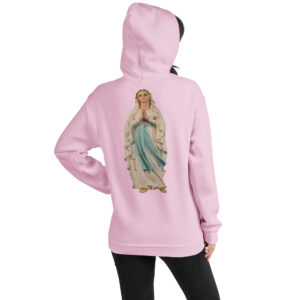 our lady of lourdes women's hoodie