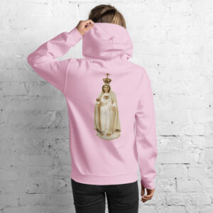 our lady of fatima women's hoodie