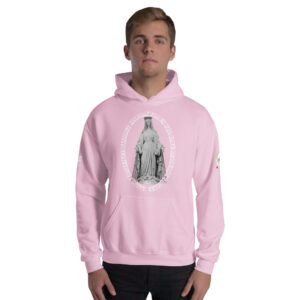 miraculous medal men's hoodie