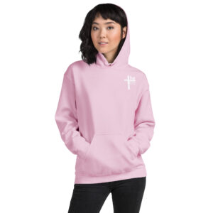 st michael archangel with prayer women's hoodie