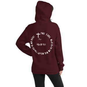 psalm 13:1 women's christian hoodie