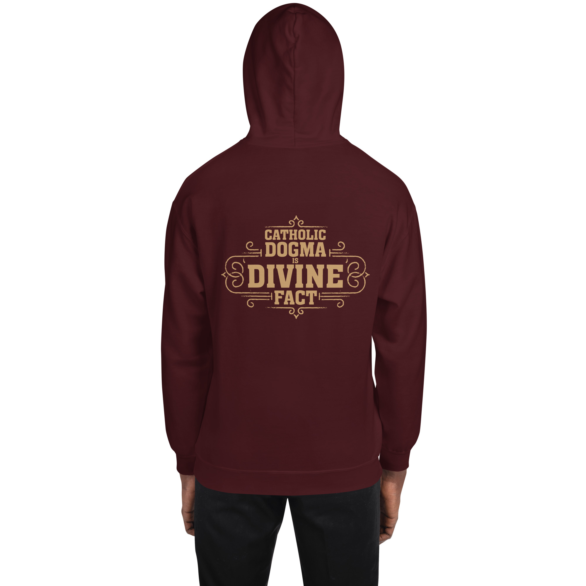 catholic dogma is divine fact men's hoodie catholic dogma is divine fact men's hoodie