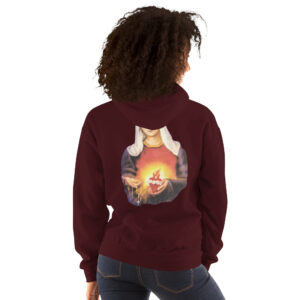 immaculate heart of mary women's hoodie
