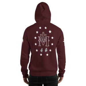 miraculous medal men's hoodie