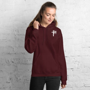 rock solid catholic women's hoodie