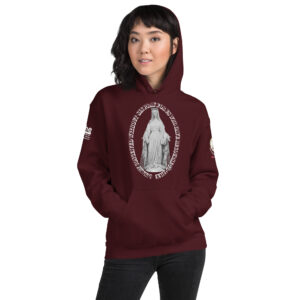 miraculous medal women's hoodie