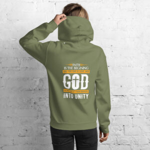 faith and love women's hoodie