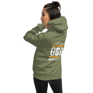faith and love women's hoodie