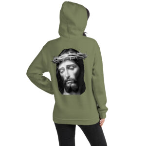 crown of thorns women's hoodie