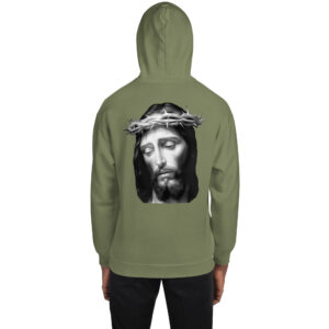crown of thorns men's hoodie