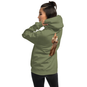 st anthony of padua women's hoodie