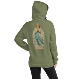 our lady of lourdes women's hoodie