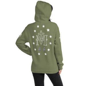 miraculous medal women's hoodie