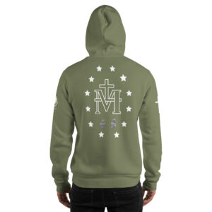 miraculous medal men's hoodie