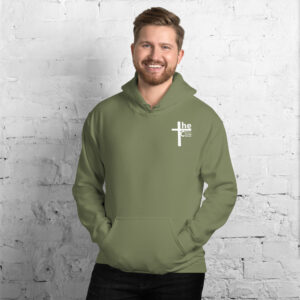 christian is my name, catholic my surname men's hoodie
